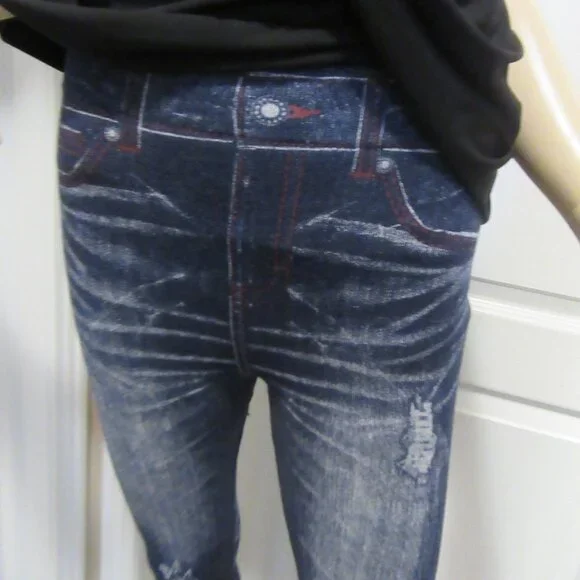 Legging Pro Jean Look One Size - Picture 7 of 11